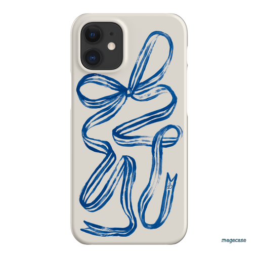 Bowerbird Ribbon Printed Phone Cases iPhone 12 / Snap by Jasmine Dowling - The Dairy