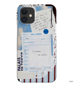 Call Memo Printed Phone Cases iPhone 12 / Snap by Jasmine Dowling - The Dairy