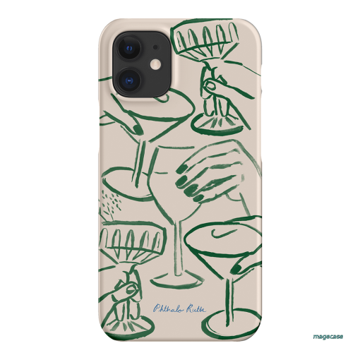 Cheers Printed Phone Cases iPhone 12 / Snap by Phthalo Ruth - The Dairy
