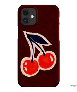 Cherries Printed Phone Cases iPhone 12 / Snap by Studio Bon - The Dairy