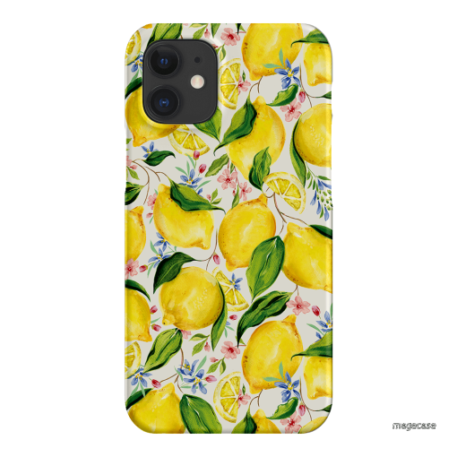 Citrus Lemon Printed Phone Cases iPhone 12 / Snap by Ellie Mae - The Dairy