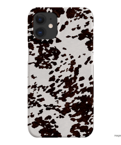Cowhide Charm Printed Phone Cases iPhone 12 / Snap by The Dairy - The Dairy