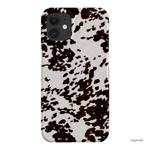 Cowhide Charm Printed Phone Cases iPhone 12 / Snap by The Dairy - The Dairy