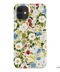 Garden Strawberries Printed Phone Cases iPhone 12 / Snap by Ellie Mae - The Dairy