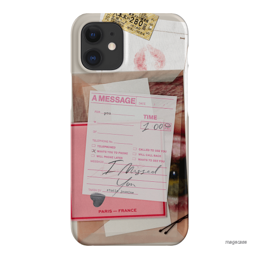 Missed Call Printed Phone Cases iPhone 12 / Snap by Jasmine Dowling - The Dairy