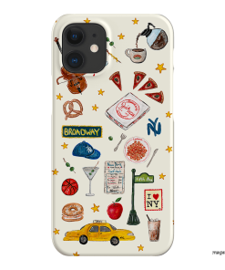 NYC Light Printed Phone Cases iPhone 12 / Snap by BG. Studio - The Dairy