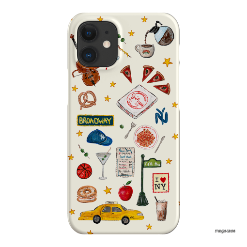 NYC Light Printed Phone Cases iPhone 12 / Snap by BG. Studio - The Dairy