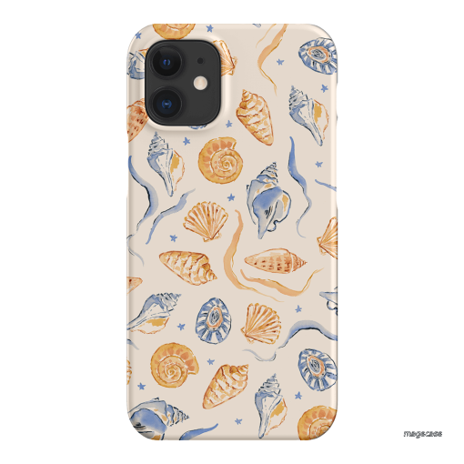 Shells & Swirls Printed Phone Cases by Cass Deller - The Dairy