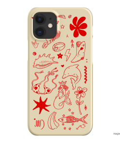Spiced Cowboy Cream Printed Phone Cases iPhone 12 / Snap by Easty Beasty - The Dairy