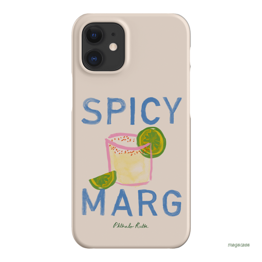 Spicy Marg Printed Phone Cases iPhone 12 / Snap by Phthalo Ruth - The Dairy