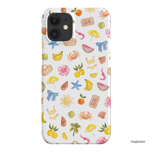Summer Icons Printed Phone Cases iPhone 12 / Snap by Cass Deller - The Dairy