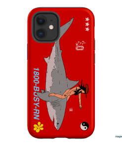 1800-Busy Rn in Red Printed Phone Cases iPhone 12 / Armoured by Easty Beasty - The Dairy