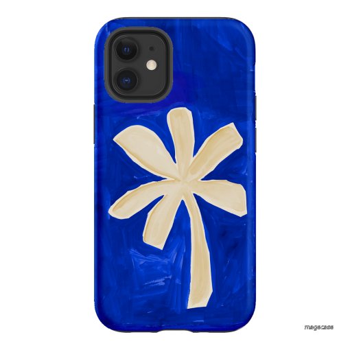 Bleu Palm Printed Phone Cases iPhone 12 / Armoured by Charlie Taylor - The Dairy