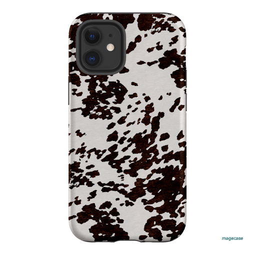 Cowhide Charm Printed Phone Cases iPhone 12 / Armoured by The Dairy - The Dairy