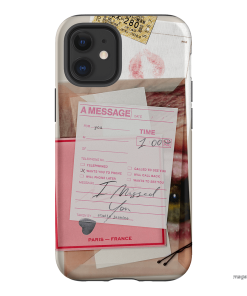 Missed Call Printed Phone Cases iPhone 12 / Armoured by Jasmine Dowling - The Dairy