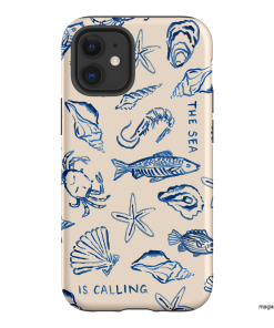 Sea Call Printed Phone Cases iPhone 12 / Armoured by Cass Deller - The Dairy