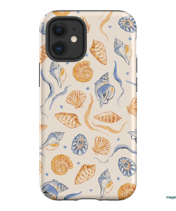 Shells & Swirls Printed Phone Cases by Cass Deller - The Dairy