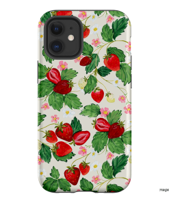 Strawberry Patch Printed Phone Cases iPhone 12 / Armoured by Ellie Mae - The Dairy