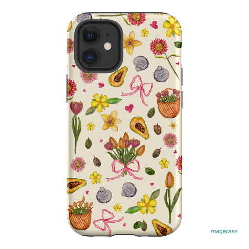 Bouquets & Bows Printed Phone Cases iPhone 12 / Armoured by BG. Studio - The Dairy