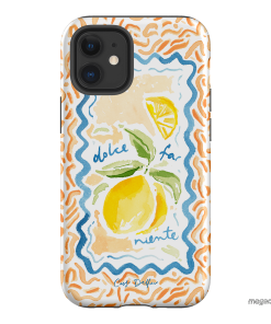 Dolce Far Niente Printed Phone Cases iPhone 12 / Armoured by Cass Deller - The Dairy