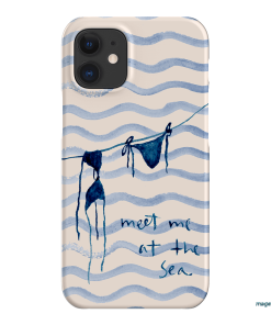 Bikini Printed Phone Cases iPhone 12 Mini / Snap by Cass Deller - The Dairy