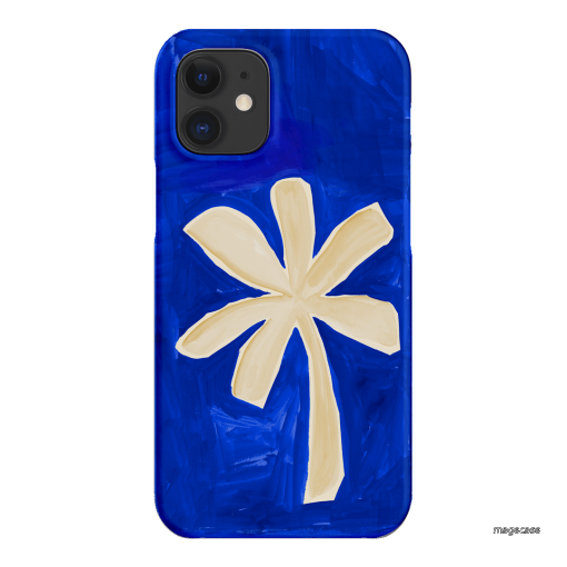 Bleu Palm Printed Phone Cases iPhone 12 Mini / Snap by Charlie Taylor - The Dairy