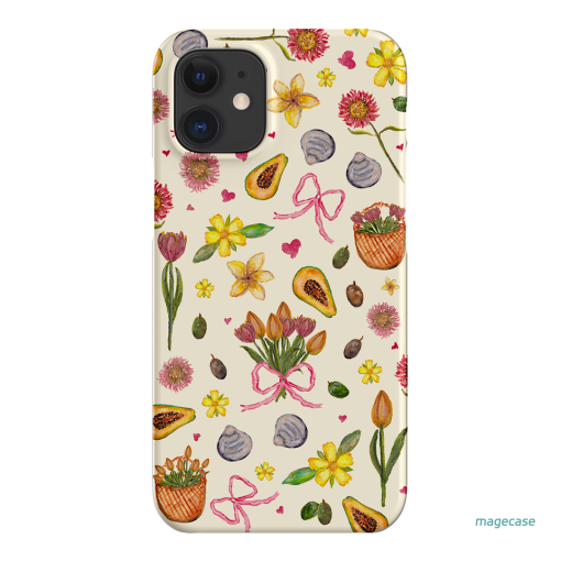Bouquets & Bows Printed Phone Cases iPhone 12 Mini / Snap by BG. Studio - The Dairy
