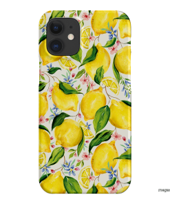 Citrus Lemon Printed Phone Cases iPhone 12 Mini / Snap by Ellie Mae - The Dairy