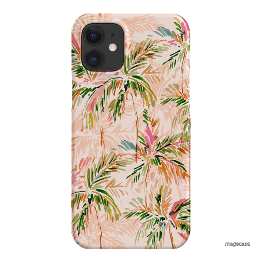 Hawaiian Palms Printed Phone Cases iPhone 12 Mini / Snap by Cass Deller - The Dairy