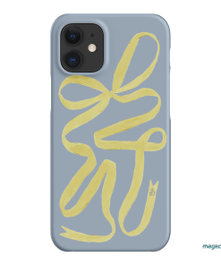 Sorbet Ribbon Printed Phone Cases iPhone 12 Mini / Snap by Jasmine Dowling - The Dairy