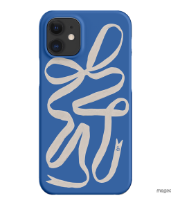 Something Blue Ribbon Printed Phone Cases iPhone 12 Mini / Snap by Jasmine Dowling - The Dairy