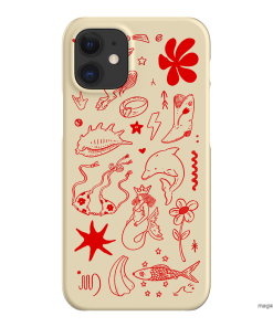 Spiced Cowboy Cream Printed Phone Cases iPhone 12 Mini / Snap by Easty Beasty - The Dairy