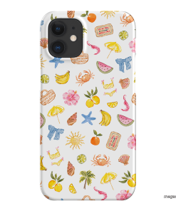 Summer Icons Printed Phone Cases iPhone 12 Mini / Snap by Cass Deller - The Dairy