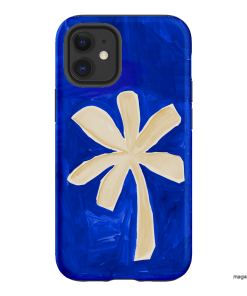 Bleu Palm Printed Phone Cases iPhone 12 Mini / Armoured by Charlie Taylor - The Dairy