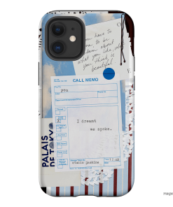 Call Memo Printed Phone Cases iPhone 12 Mini / Armoured by Jasmine Dowling - The Dairy