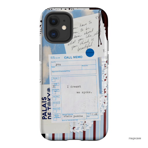 Call Memo Printed Phone Cases iPhone 12 Mini / Armoured by Jasmine Dowling - The Dairy