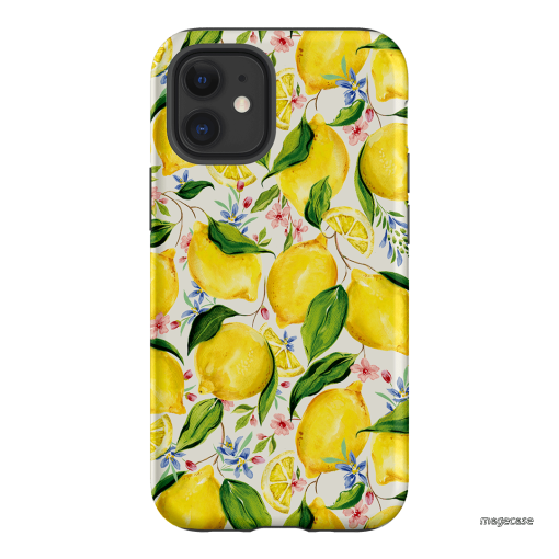 Citrus Lemon Printed Phone Cases iPhone 12 Mini / Armoured by Ellie Mae - The Dairy