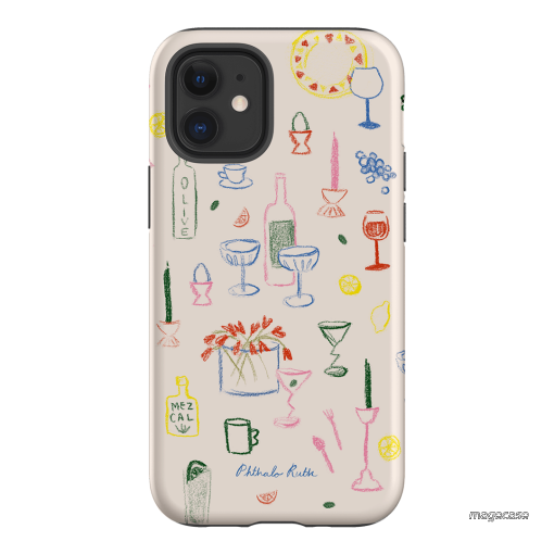 Dinnerware Printed Phone Cases iPhone 12 Mini / Armoured by Phthalo Ruth - The Dairy
