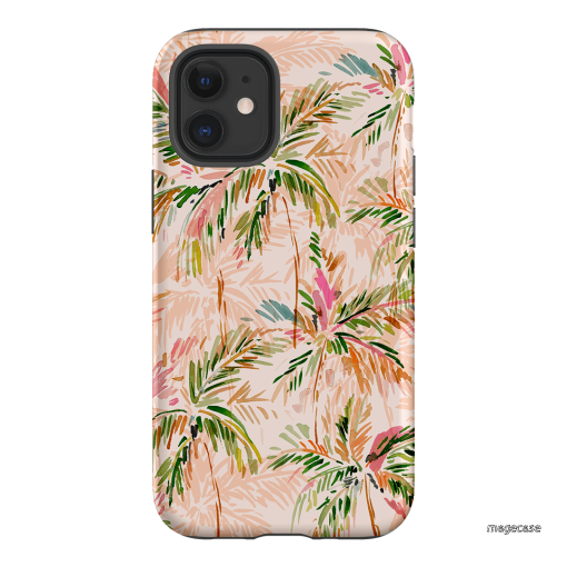 Hawaiian Palms Printed Phone Cases iPhone 12 Mini / Armoured by Cass Deller - The Dairy