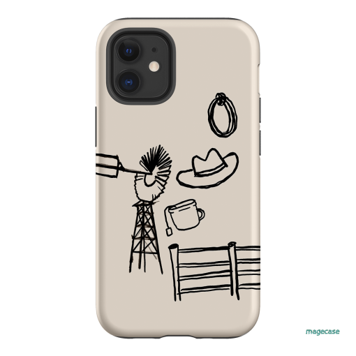 Outstation Printed Phone Cases iPhone 12 Mini / Armoured by Nardurna - The Dairy