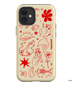 Spiced Cowboy Cream Printed Phone Cases iPhone 12 Mini / Armoured by Easty Beasty - The Dairy