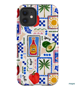 Mexico Holiday Printed Phone Cases iPhone 12 Mini / Armoured by Charlie Taylor - The Dairy