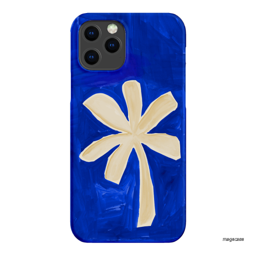 Bleu Palm Printed Phone Cases iPhone 12 Pro / Snap by Charlie Taylor - The Dairy