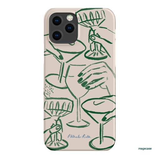 Cheers Printed Phone Cases iPhone 12 Pro / Snap by Phthalo Ruth - The Dairy