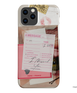 Missed Call Printed Phone Cases iPhone 12 Pro / Snap by Jasmine Dowling - The Dairy