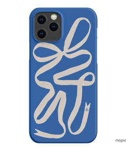 Something Blue Ribbon Printed Phone Cases iPhone 12 Pro / Snap by Jasmine Dowling - The Dairy