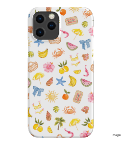 Summer Icons Printed Phone Cases iPhone 12 Pro / Snap by Cass Deller - The Dairy