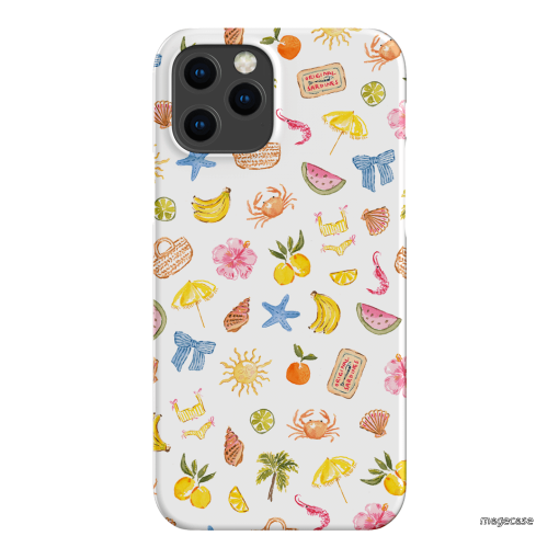 Summer Icons Printed Phone Cases iPhone 12 Pro / Snap by Cass Deller - The Dairy