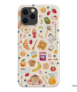 Sunday Breakfast Printed Phone Cases iPhone 12 Pro / Snap by BG. Studio - The Dairy