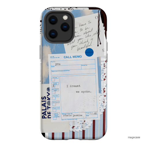 Call Memo Printed Phone Cases iPhone 12 Pro / Armoured by Jasmine Dowling - The Dairy